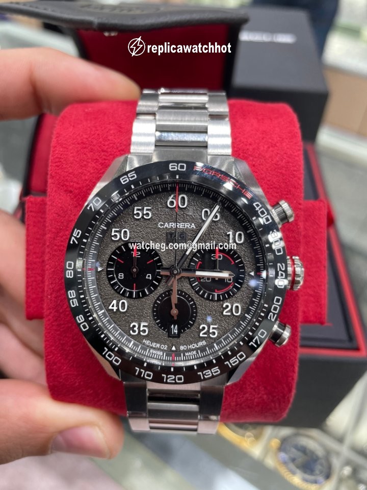 TAG Heuer Carrera Porsche Chronograph Special Edition Mens watch Unisex Automatic Steel CBN2A1F.BA0643