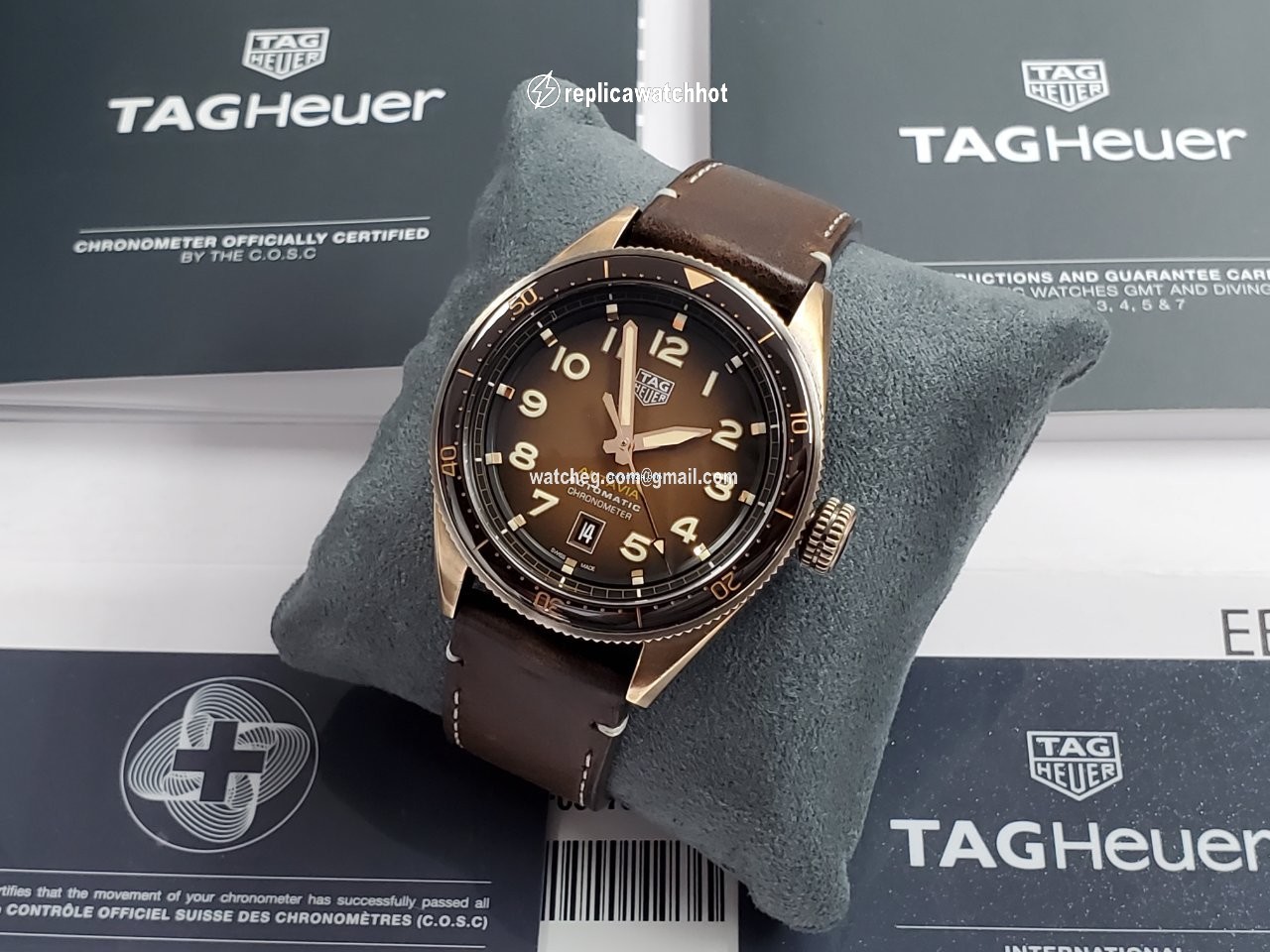 TAG Heuer Autavia Mens watch Unisex Automatic Bronze WBE5191.FC8276