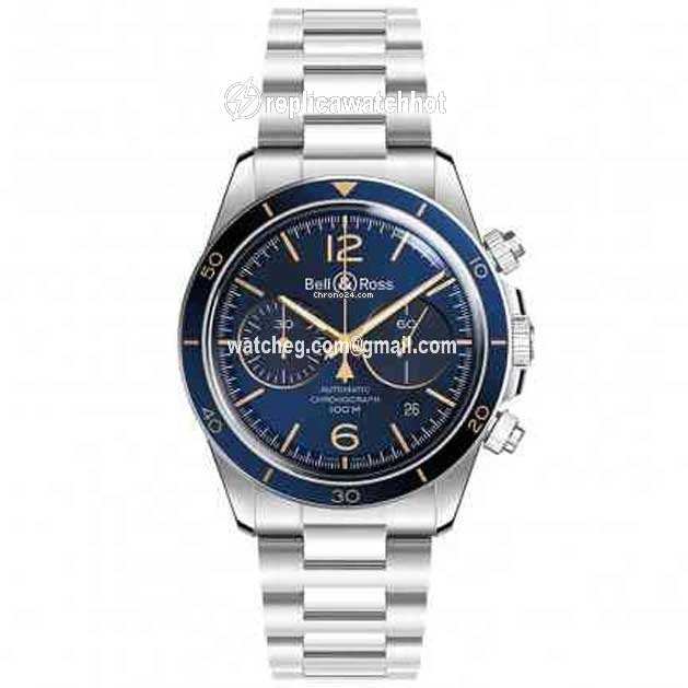 Bell & Ross BR V2 Mens watch Unisex Automatic Steel BRV294-BU-G-ST SCA