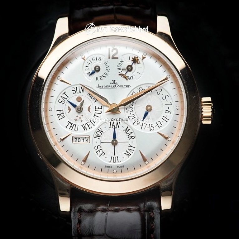 Jaeger-LeCoultre Master Eight Days Perpetual Manual winding Rose gold Q161242A