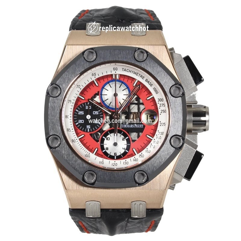 Audemars Piguet Royal Oak Offshore Mens watch Unisex Automatic Rose gold 26284RO.OO.D002CR.01