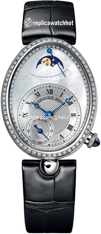 Breguet Reine de Naples Womens watch Automatic White gold 8908bb 52 964 d00d3L