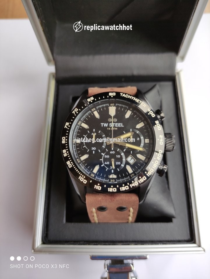 TW Steel Mens watch Unisex Quartz Steel TW Steel Chrono Sport Chrono CHS1