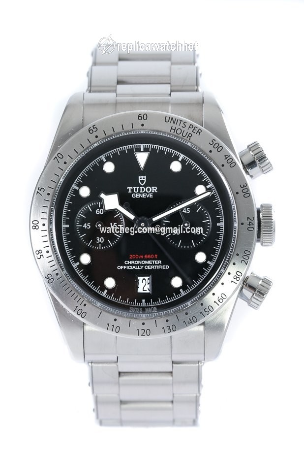 Tudor Black Bay Chrono Mens watch Unisex Automatic Steel 79350