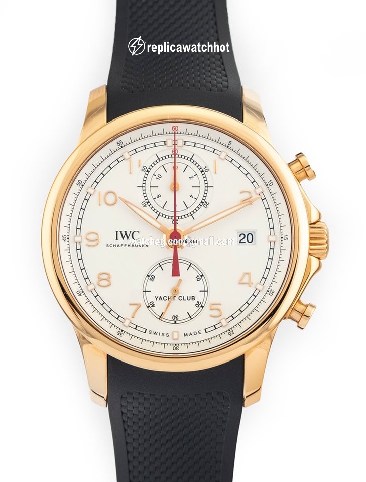 IWC Portuguese Yacht Club Chronograph Mens watch Unisex Automatic Rose gold IW390501