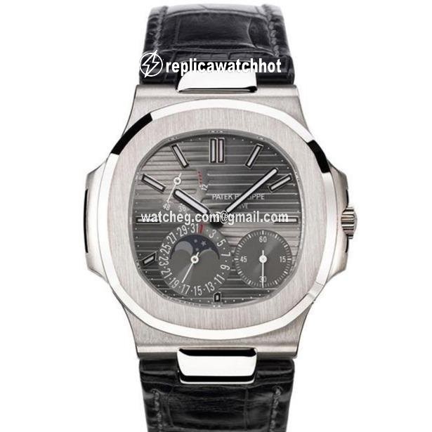 Patek Philippe Nautilus Mens watch Unisex Automatic White gold 5712G