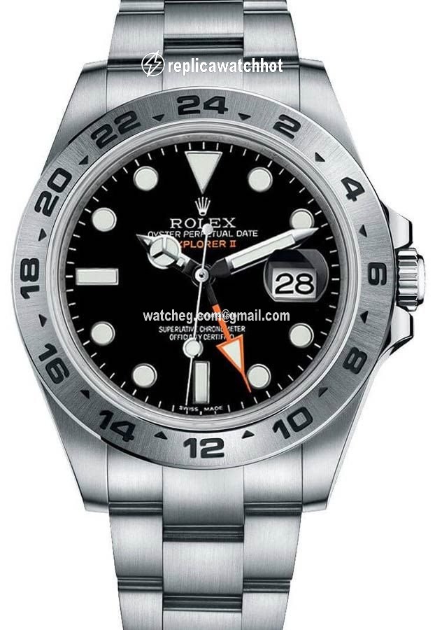 Rolex Explorer II Mens watch Unisex Steel Automatic 216570-BLACK