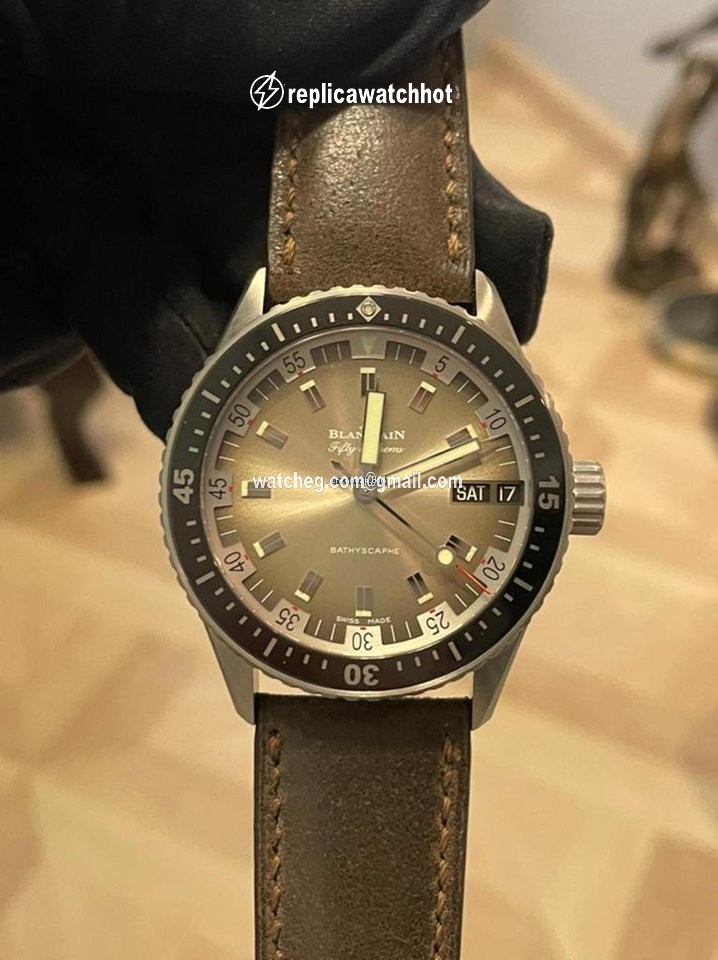 Blancpain Mens watch Unisex Automatic Steel 5052-1110-063A