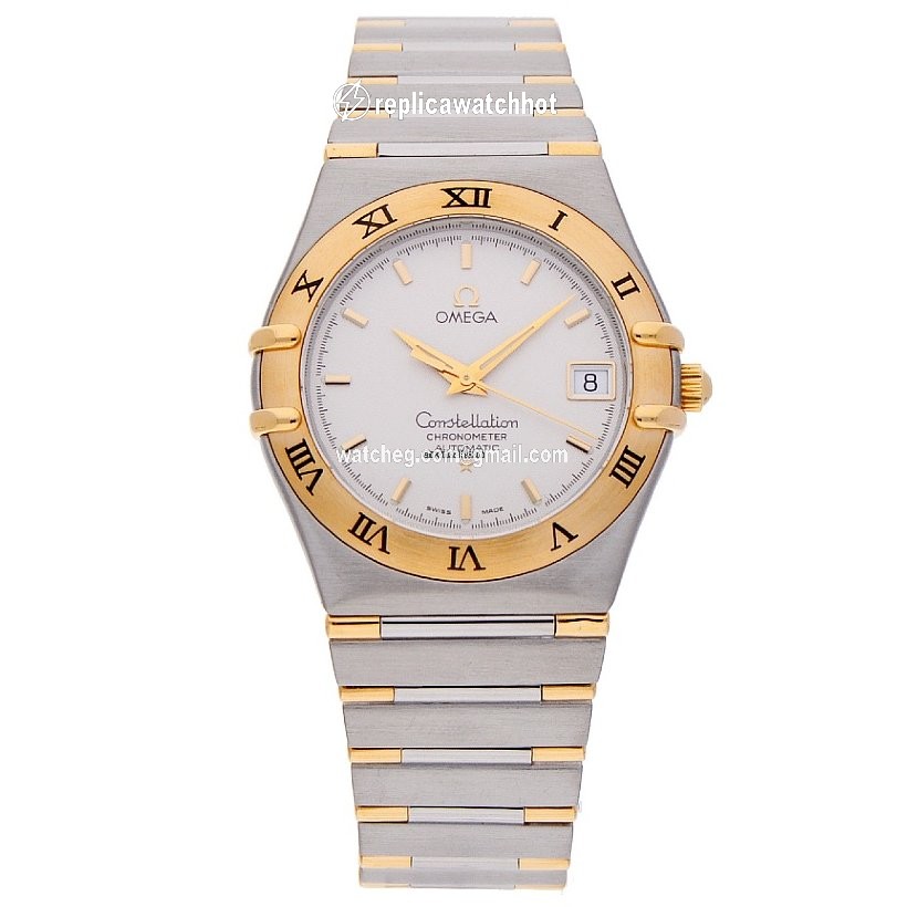 Omega Constellation Mens watch Unisex Automatic Gold Steel 368.1201