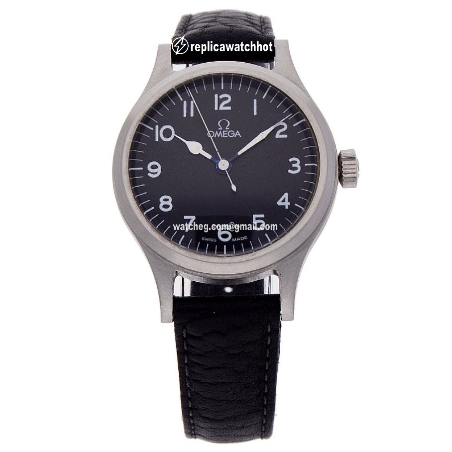 Omega Mens watch Unisex Manual winding Steel 12905115