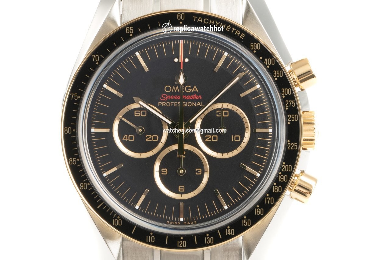 Omega Speedmaster Mens watch Unisex Manual winding Gold Steel 522.20.42.30.01.001