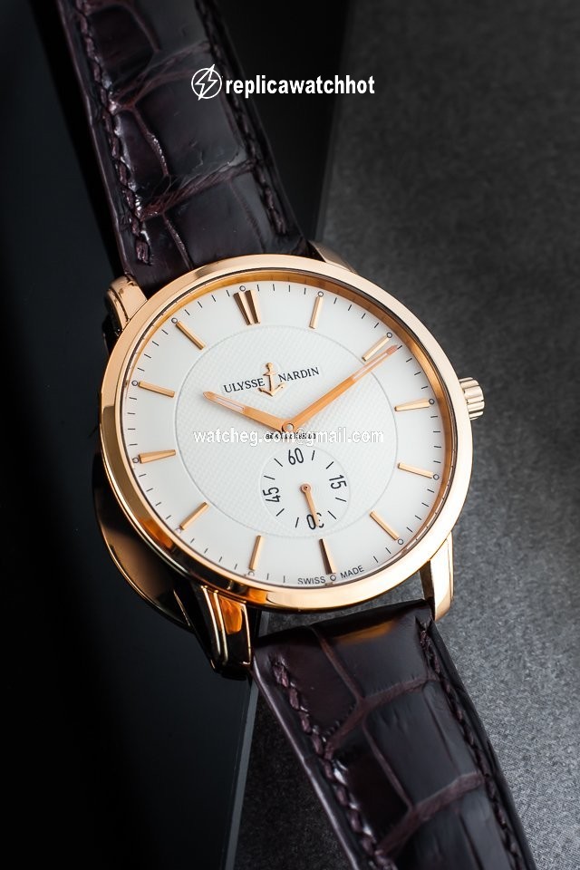 Ulysse Nardin Classico Mens watch Unisex Manual winding Rose gold 8206-158