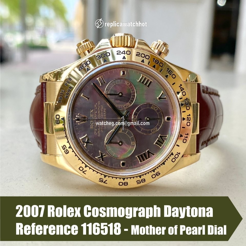 Rolex Daytona Mens watch Unisex Yellow gold Automatic 116518