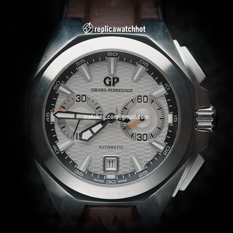 Girard Perregaux Chrono Hawk Mens watch Unisex Steel 49970-11-131-HDBA
