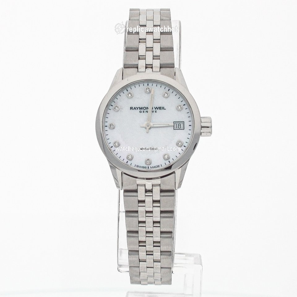Raymond Weil Freelancer Womens watch Quartz Steel 5626-ST-97081