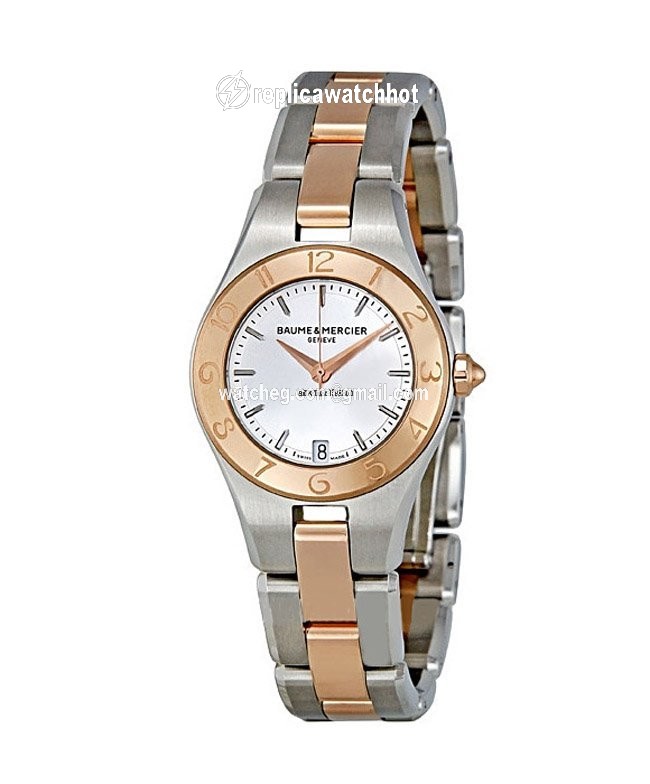 Baume & Mercier Linea Womens watch Quartz Gold Steel MOA10015
