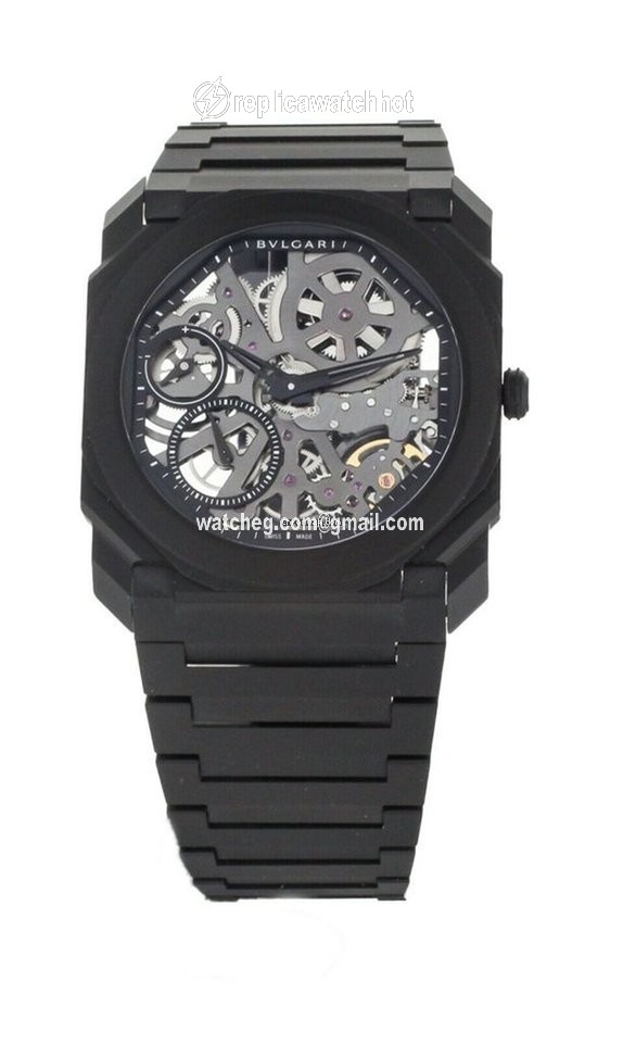 Bulgari Octo Mens watch Unisex Manual winding Ceramic 103126