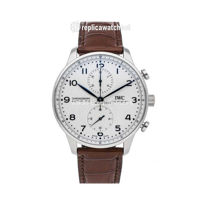 IWC Portuguese Chronograph Mens watch Unisex Automatic Steel IW3716-02