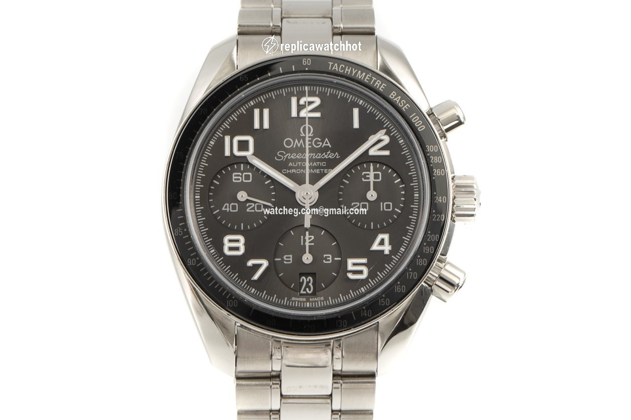 Omega Speedmaster Ladies Chronograph Mens watch Unisex Automatic Steel 324.30.38.40.06.001