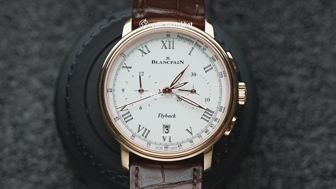 Blancpain Villeret Mens watch Unisex Automatic Rose gold 6680F-3631-55B