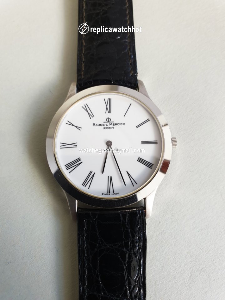 Baume & Mercier Mens watch Unisex Quartz White gold M0A06494