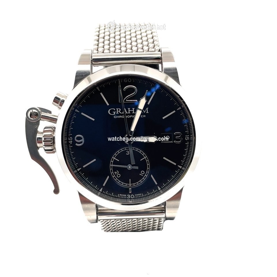 Graham Chronofighter 1695 Mens watch Unisex Automatic Steel 2CXAS.B02A