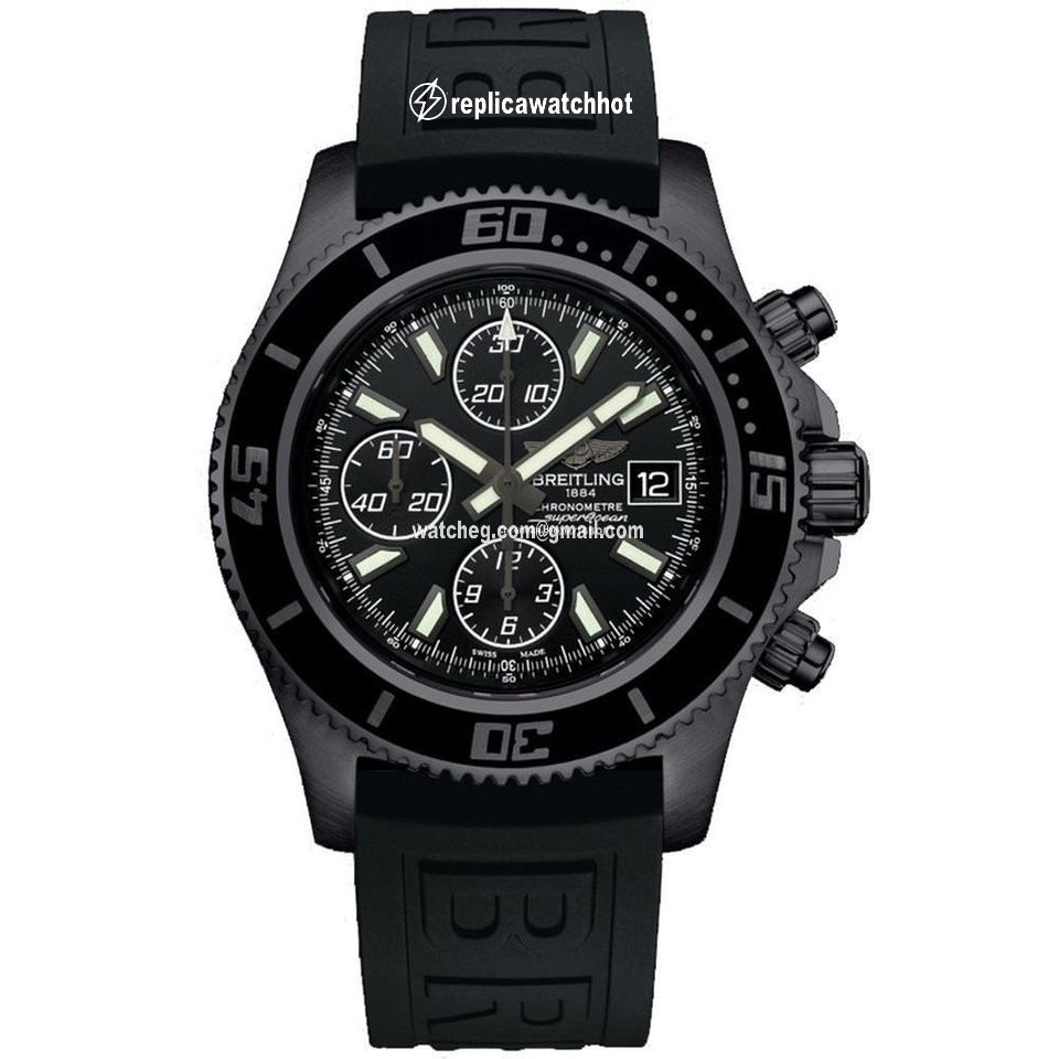 Breitling Superocean Chronograph II Mens watch Unisex Automatic Steel A1334102 BA83
