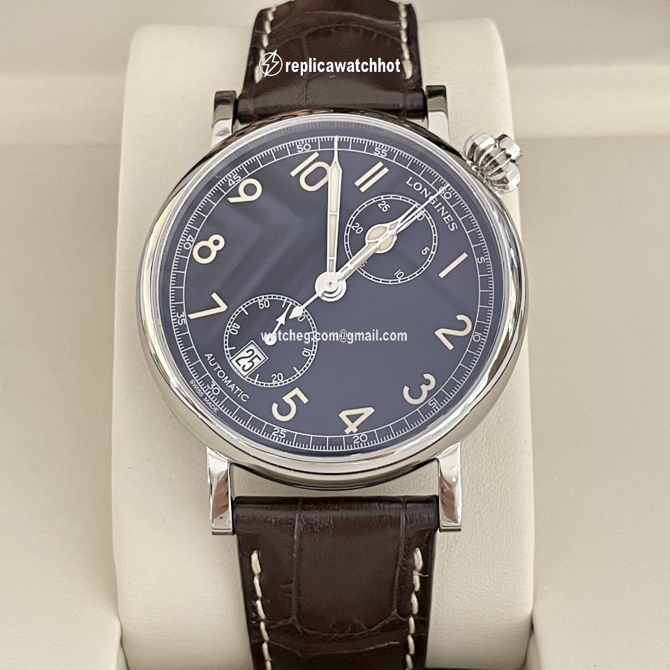 Longines Avigation Mens watch Unisex Automatic Steel L2.812.4.53.2
