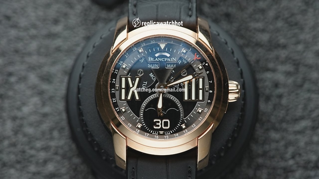 Blancpain L-Evolution Mens watch Unisex Automatic Rose gold 8866-3630-53b