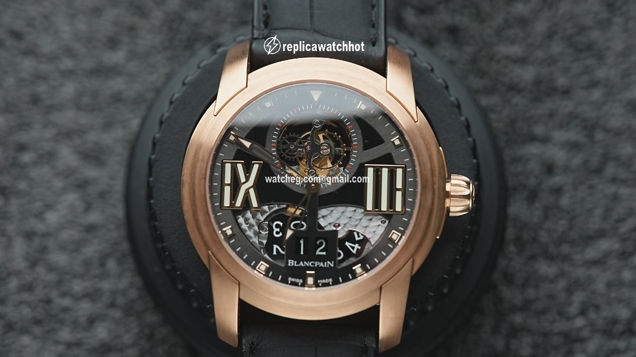 Blancpain L-Evolution Red gold 8822-36B30-53B