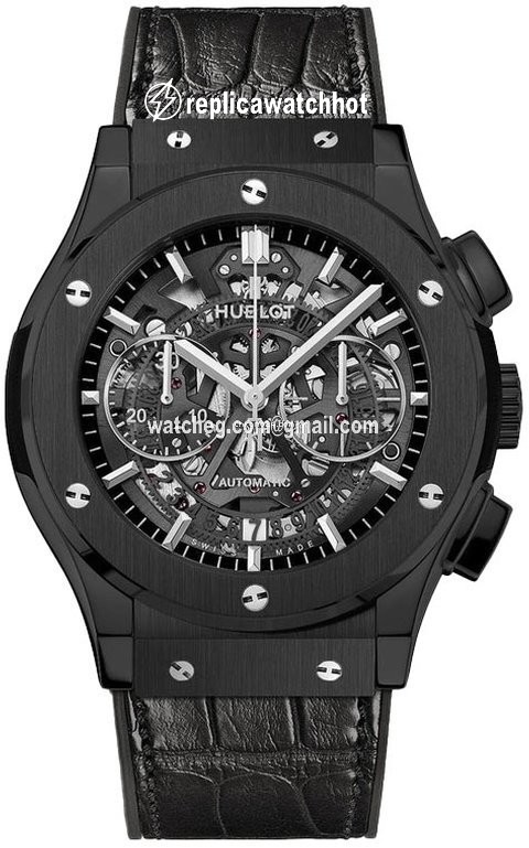 Hublot Classic Fusion Aerofusion Mens watch Unisex Automatic Ceramic 525.cm.0170.lr Black Magic