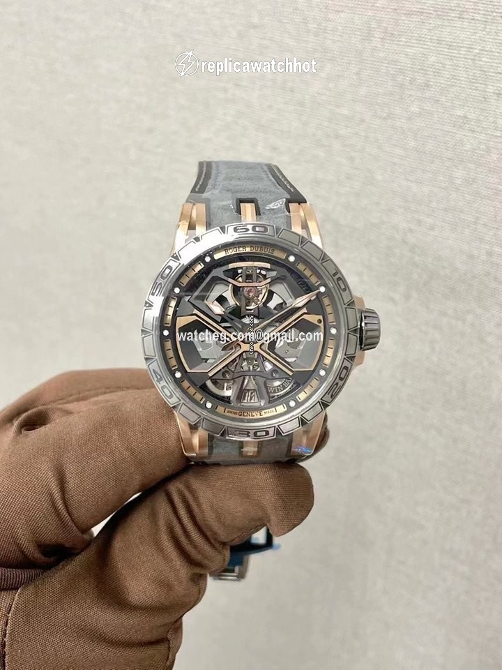Roger Dubuis Excalibur Mens watch Unisex Automatic Rose gold RDDBEX0750