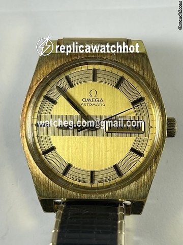 Omega Mens watch Unisex Automatic Gold Steel 1660141