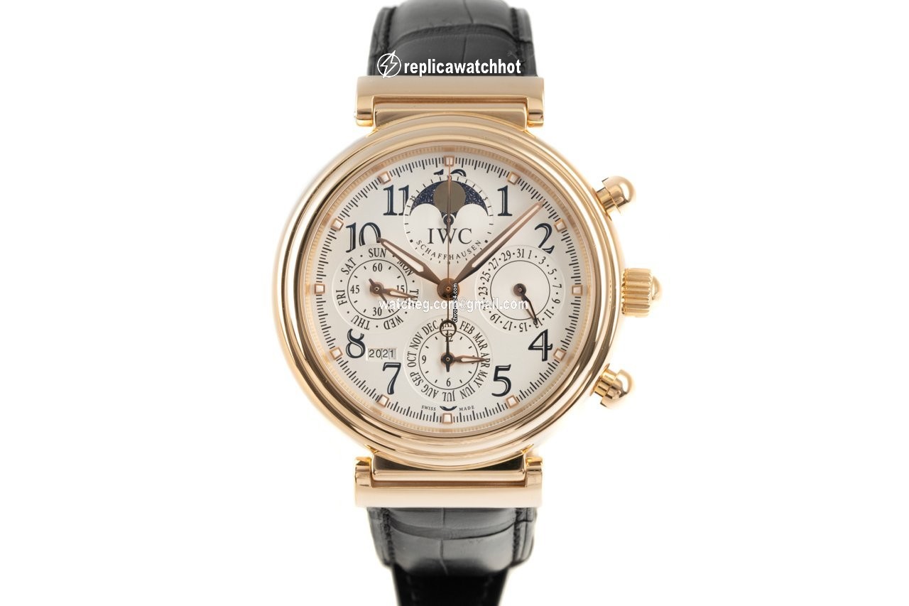 IWC Da Vinci Perpetual Calendar Mens watch Unisex Automatic Yellow gold 3758