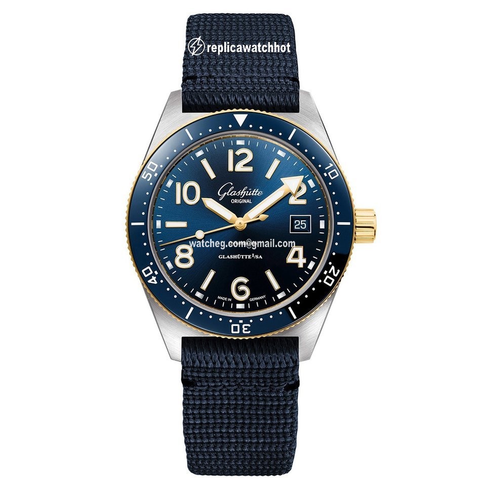 Glashtte Original Mens watch Unisex Automatic Gold Steel 1-39-11-10-90-34 or 39-11-10-90-34