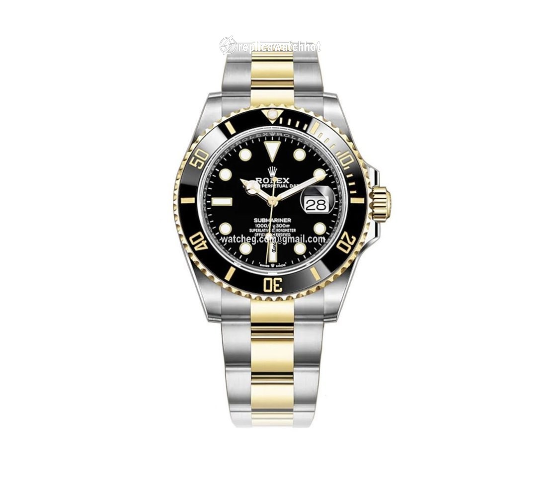 Rolex Submariner Date Gold Steel Automatic 126613 LN