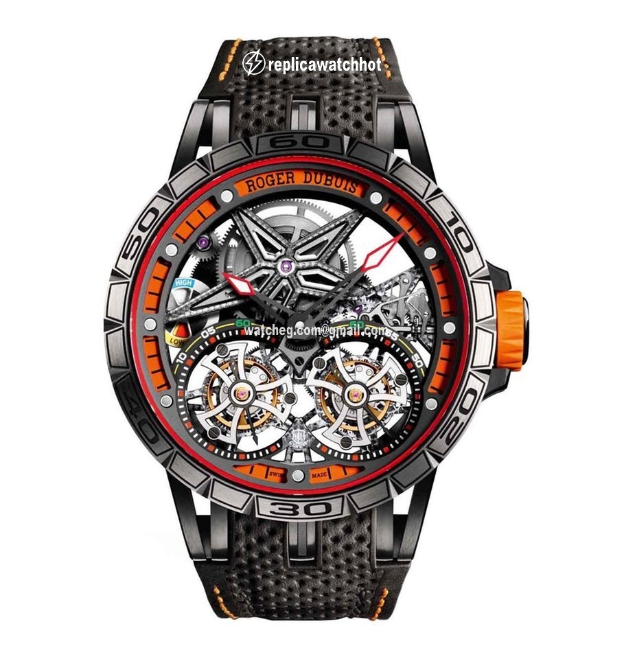 Roger Dubuis Excalibur Mens watch Unisex Manual winding Titanium RDDBEX0471