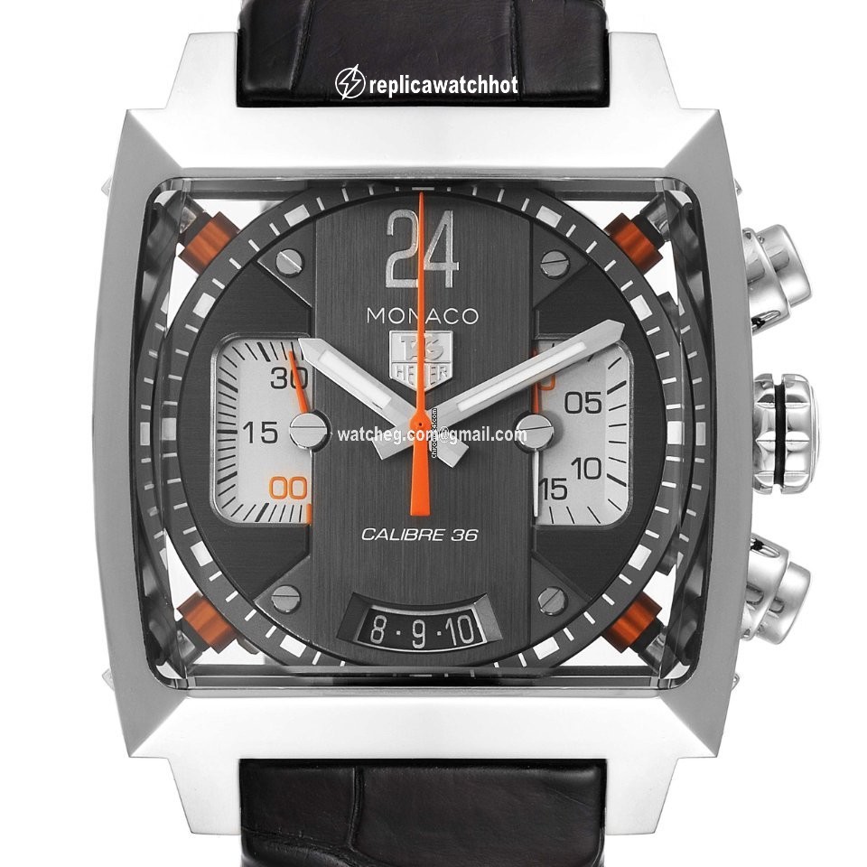 TAG Heuer Monaco Calibre 36 Mens watch Unisex Automatic Steel CAL5112.FC6298