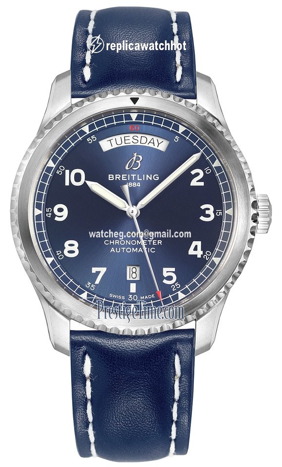 Breitling Aviator 8 Mens watch Unisex Automatic Steel a45330101c1x5