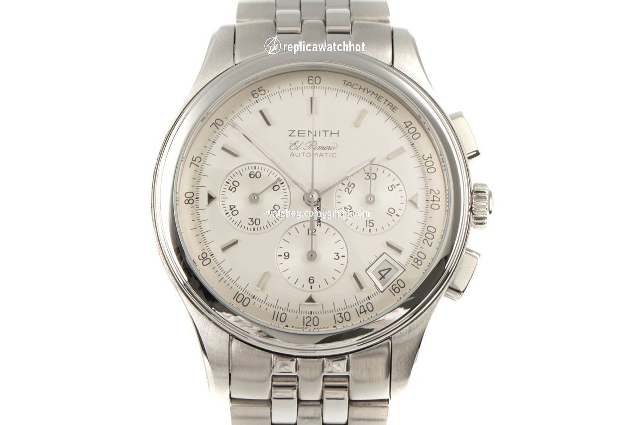 Zenith El Primero Chronograph Mens watch Unisex Automatic Steel 02.0501.400