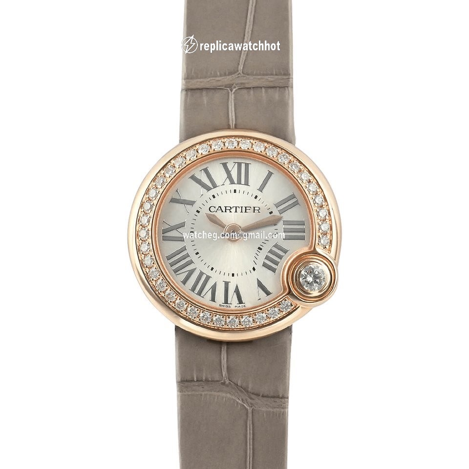 Cartier Ballon Blanc Womens watch Quartz Rose gold WJBL0006