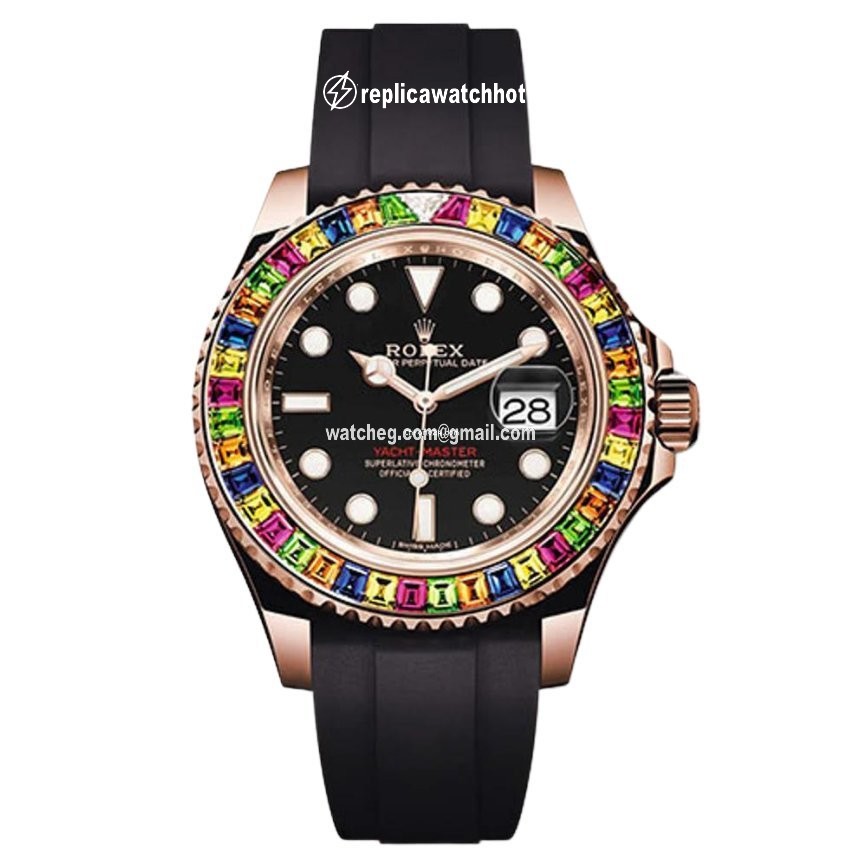 Rolex Yacht-Master 40 Mens watch Unisex Rose gold Automatic 116695 SATS