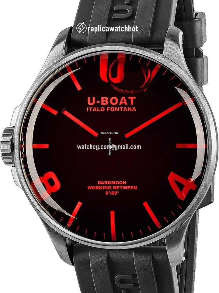 U-Boat Mens watch Unisex Quartz Steel 8465 A