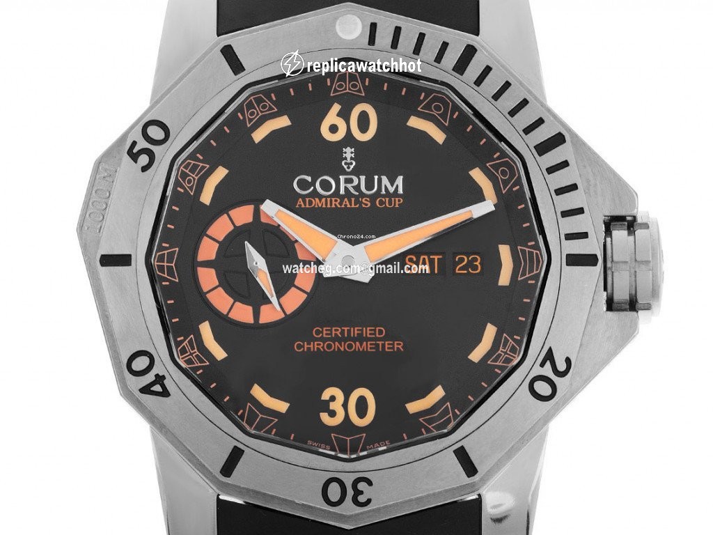 Corum Admirals Cup Seafender Deep Hull Mens watch Unisex Automatic Titanium 947.950.04 0371 AN15