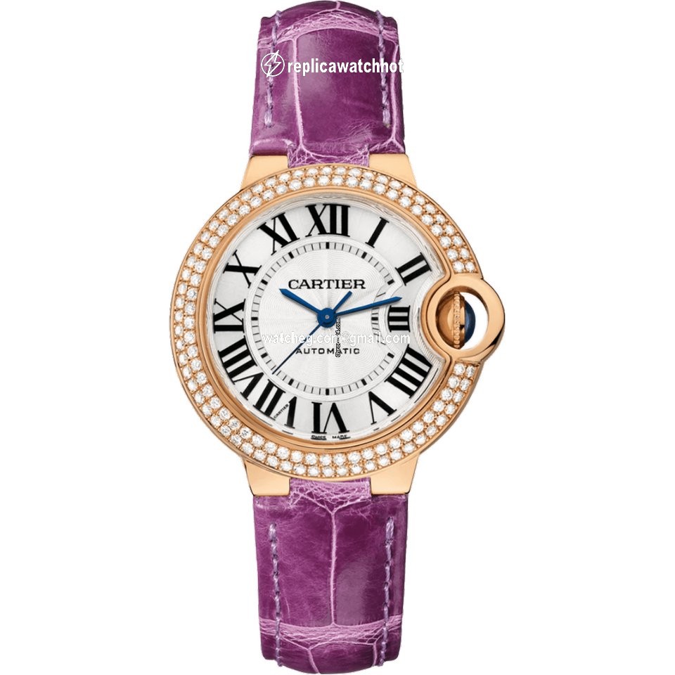 Cartier Ballon Bleu 36mm Womens watch Automatic Rose gold WJBB0050