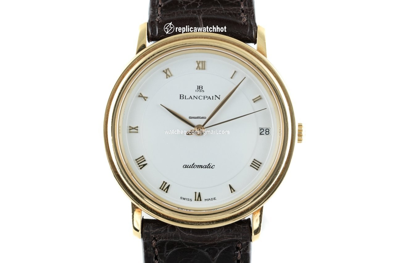 Blancpain Villeret Mens watch Unisex Automatic Yellow gold 0095-1418