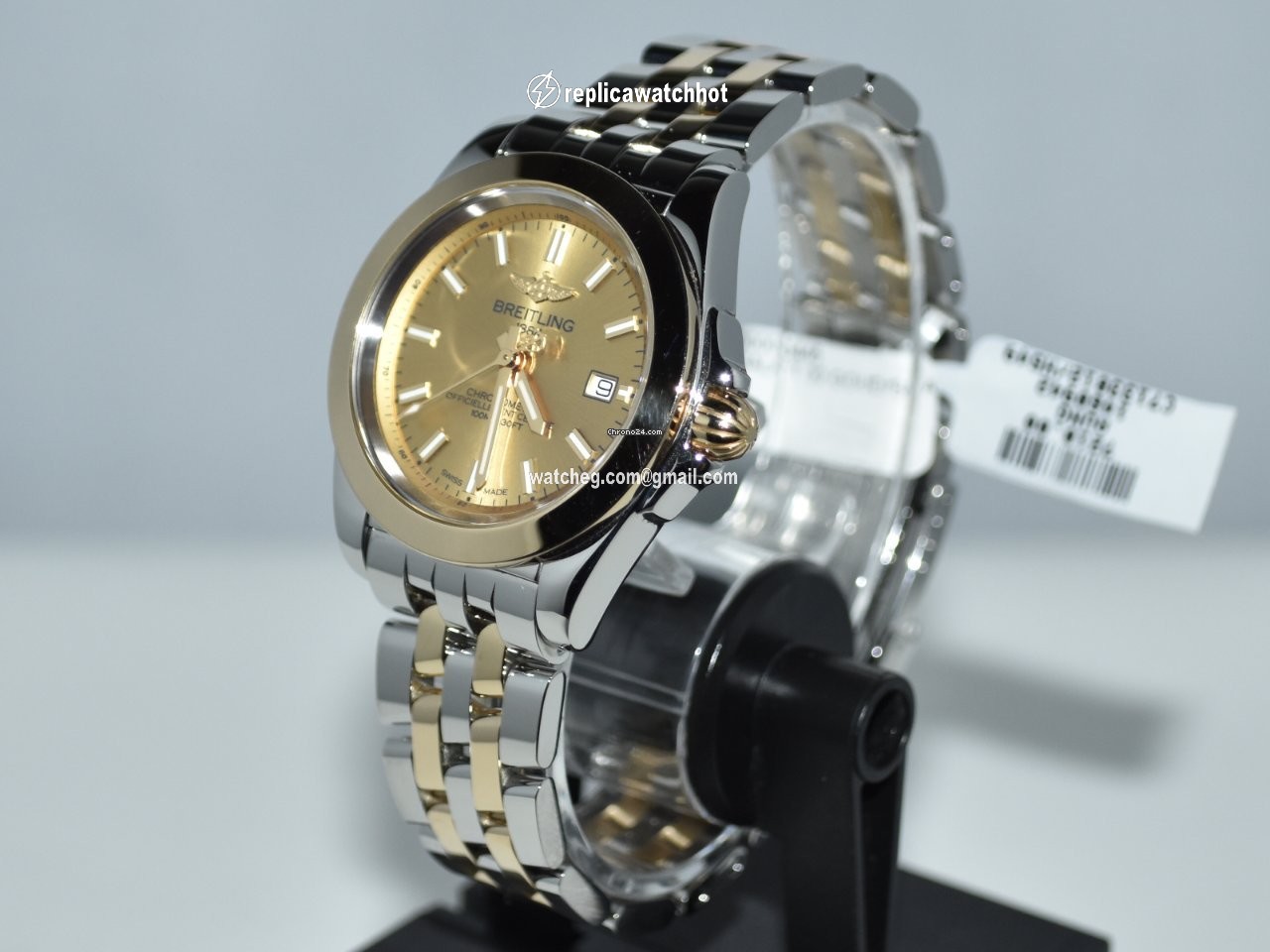 Breitling Galactic 32 Womens watch Quartz Gold Steel C71330121A1C1