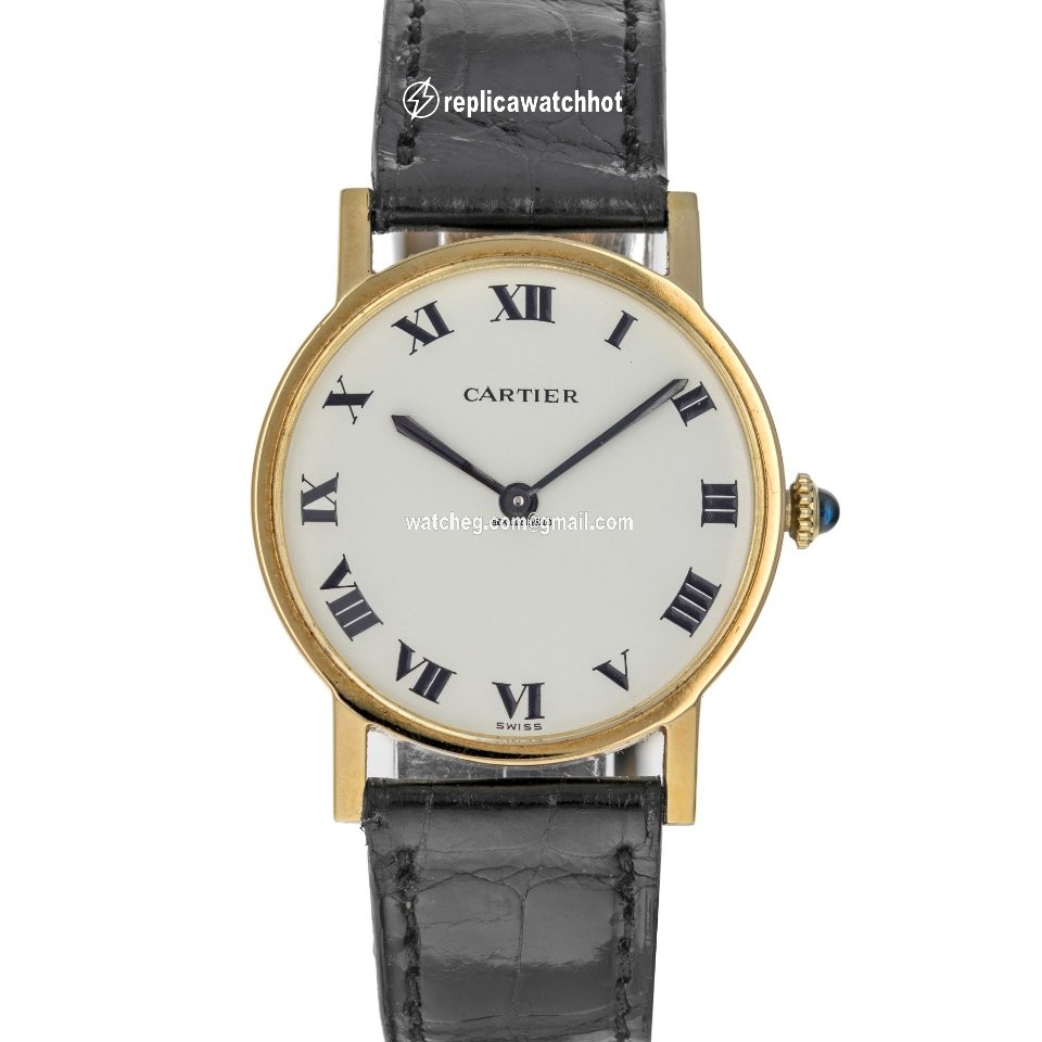 Cartier Womens watch Manual winding Yellow gold 897053