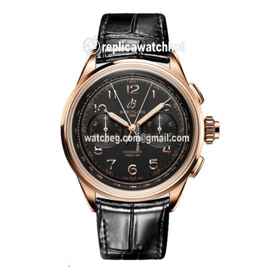 Breitling Duograph Mens watch Unisex Automatic Red gold RB1510251B1P1