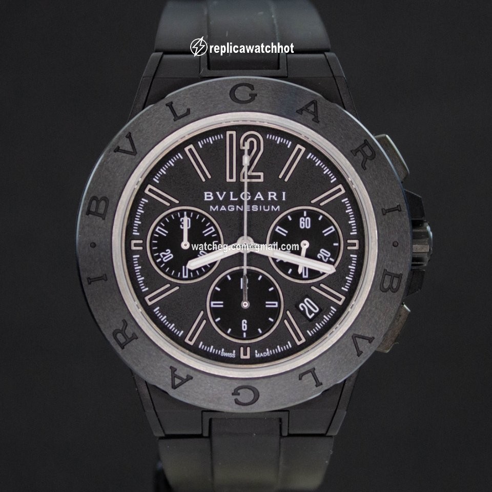 Bulgari Diagono Mens watch Unisex Automatic Ceramic 102428 DG42BSMCVDCH